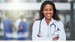 Smiling doctor ready to help her patients